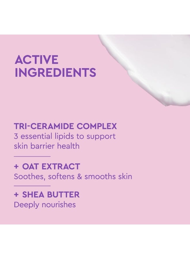 BYOMA Sensitive Body Lotion (400ml) For Sensitive, Dry and Irritated Skin - Fragrance-Free Moisturiser with Oat Extract and Shea Butter - Soothes and Relieves Itching - Skin Barrier Support - Image 4